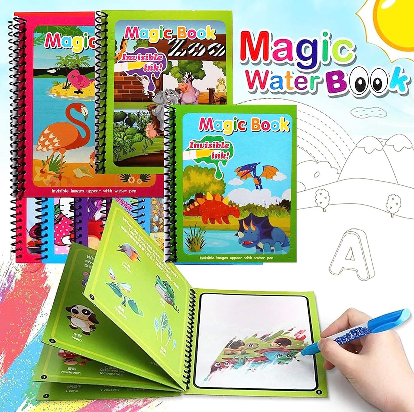 MagicWater Doodle Book™ (Pack of 2)