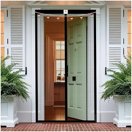 Mesh Screen Net Home Magnetic Foldable Anti Mosquito Door Curtains